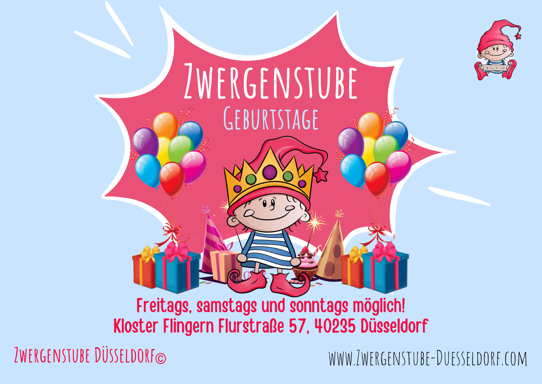 DEIN GEBURTSTAG IN DER ZWERGENSTUBE