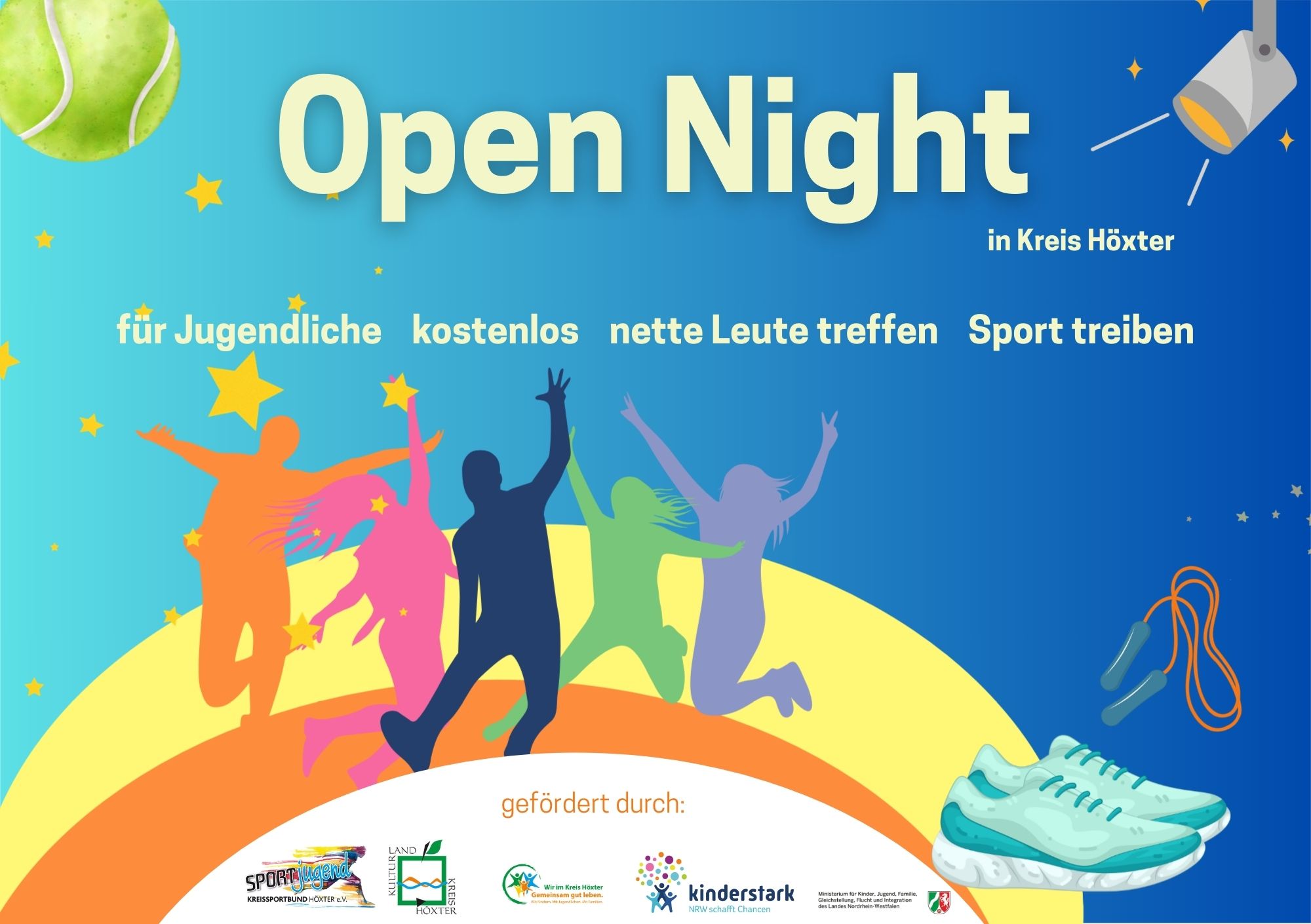 Open Night -  kostenfreie Sportevents für Jugendliche